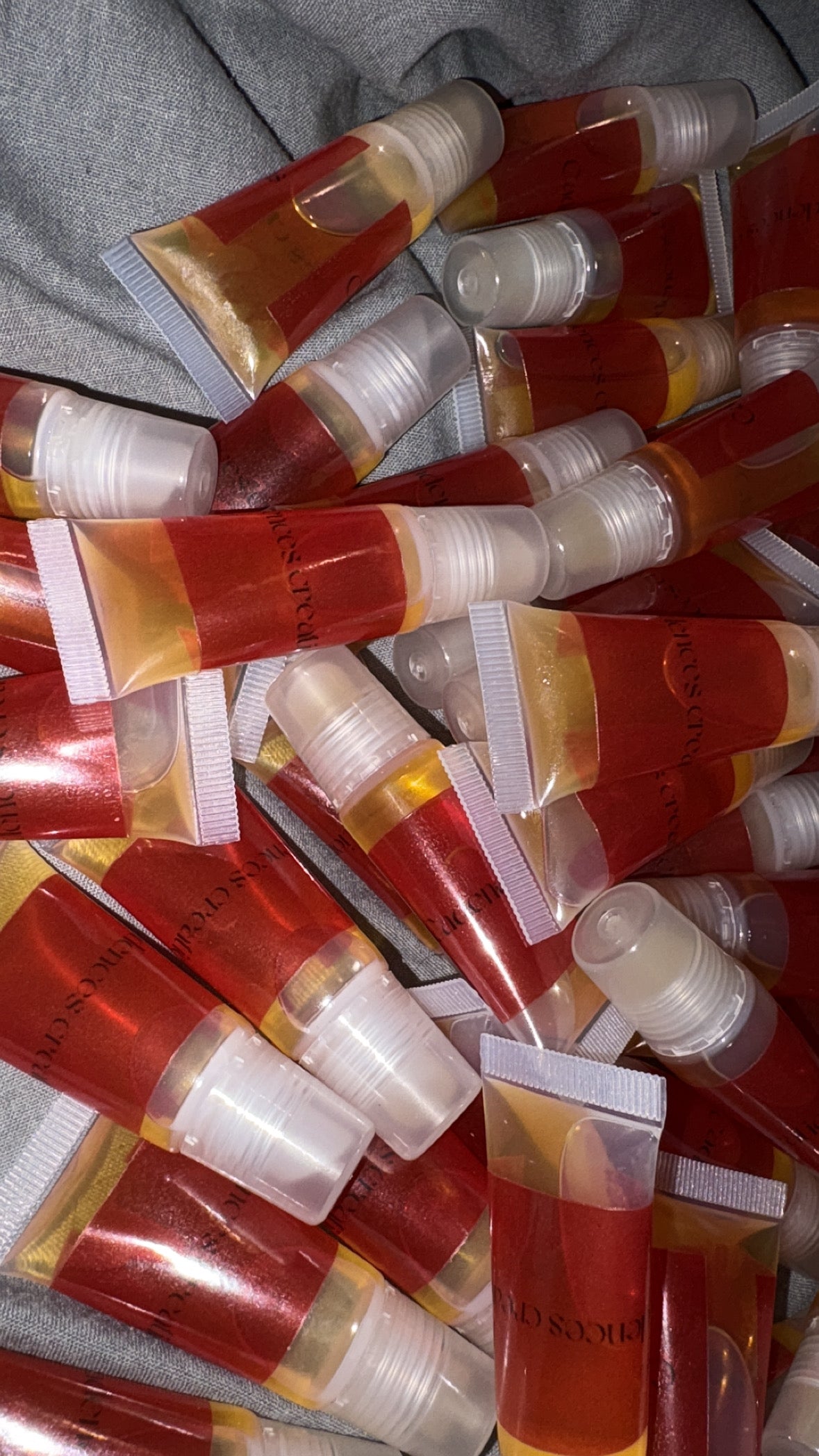 Lemon flavoured Lip Oil (handmade)